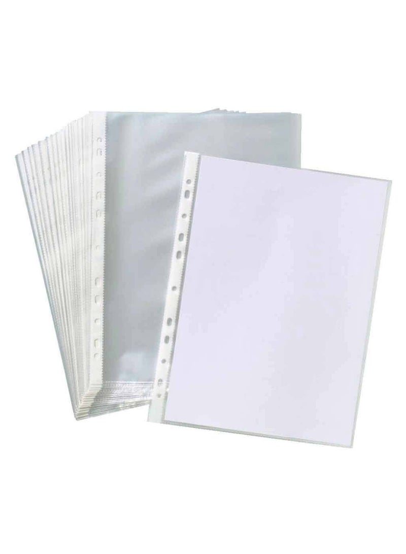 Generic File transparent folder for keeping papers - 100 pieces - A4 60 mic - Image 3