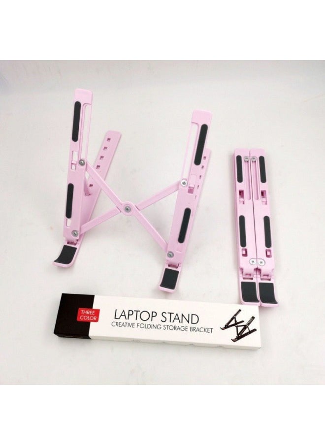 Portable Height Adjustable Notebook Computer Stand Desktop Cooling Universal Laptop Holder China Mainland Origin-Color:]