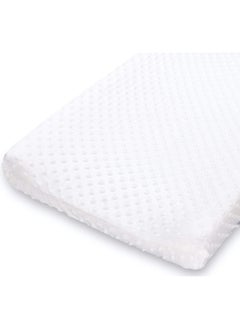 The Peanut Shell The Peanutshell Minky Changing Pad Covers for Baby Boys or Girls | 2 Pack Set in Unisex Grey & White  - Image 5
