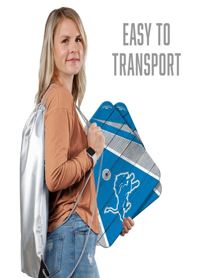 YouTheFan NFL Detroit Lions Horseshoe Bags Game - Image 5