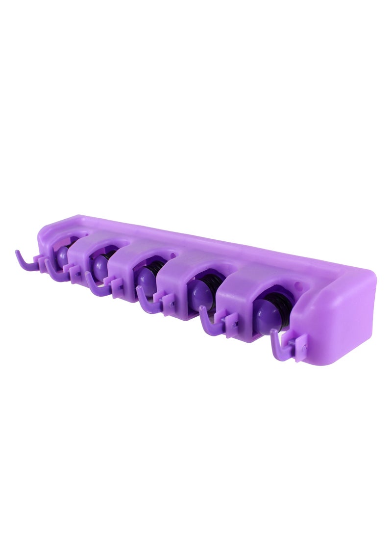 Wall mounted holder purple - Image 1
