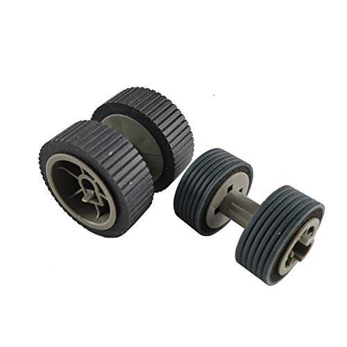 ZUYE Brake Roller + Pick Roller for Fi-6130 Fi-6130Z Fi-6230 Fi-6230Z Fi-6140 Fi-6140Z Fi-6240 Fi-6240Z Fi-6125 Fi-6225 Scanner - Image 1