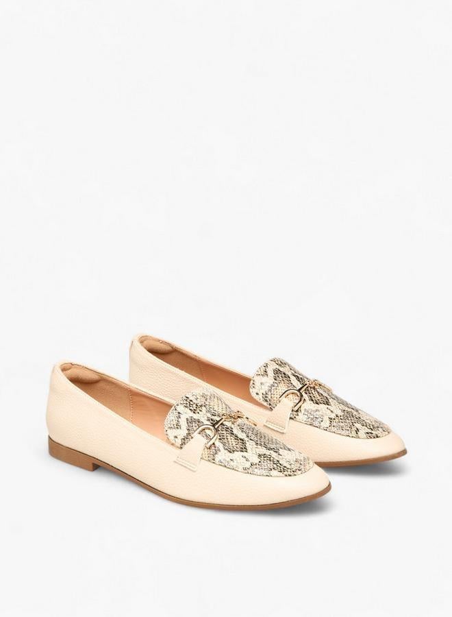 Celeste Women's Panelled Slip-On Loafers - Image 3