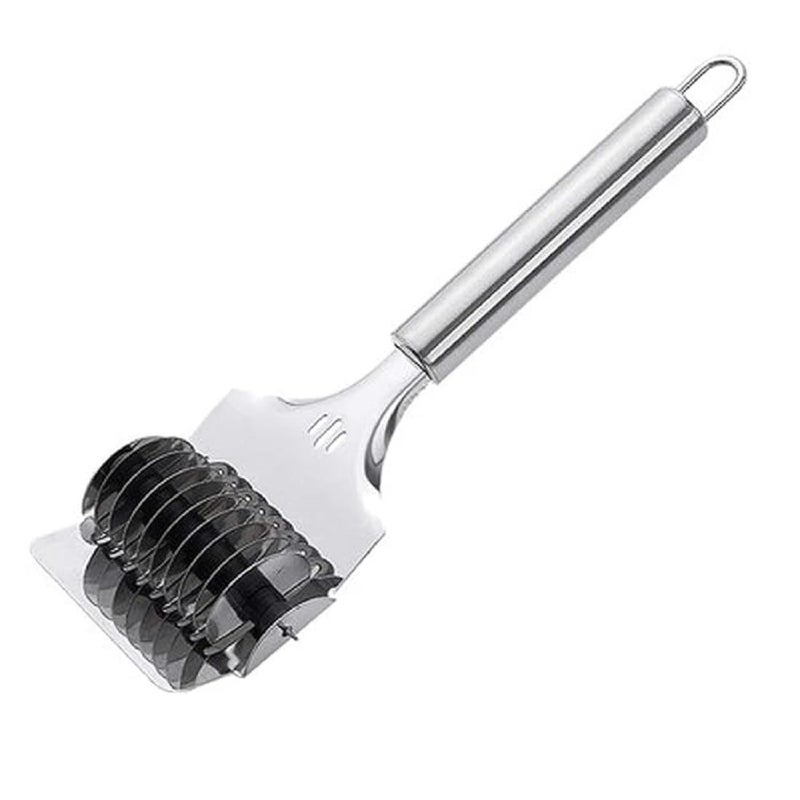 PUTHAK PUTHAK Pasta Noodle CutterHigh Grade Stainless Steel Pasta Spaghetti Maker Noodle Lattice RollerDough Cutter Mincer Kitchen Cooking Tools  - Image 1