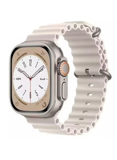 Ocean Silicone Rubber Watch Band Strap for Apple Watch Ultra 49mm/45mm/44mm/42mm Ocean Starlight