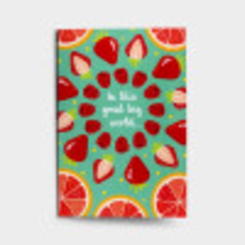 DaySpring  Encourage  You Can Do It  4 Design Assortment with Scripture  12 Boxed Fresh Fruit Cards  Envelopes J0380 - Image 3
