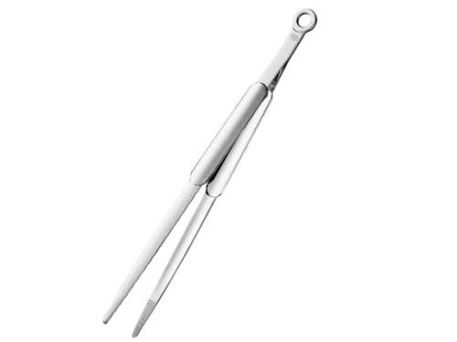RÖSLE Rosle 12925 Stainless Steel Fine Tipped Needle-Nose Pliers Cooking Tongs - Image 4