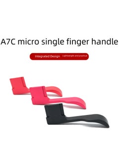 Generic Camera Handle For Sony A7C Finger Handle Micro Single Accessories Handheld Handle Thumb Easy To Operate Hot And Cold Boot Accessories-Color:Black  - Image 2
