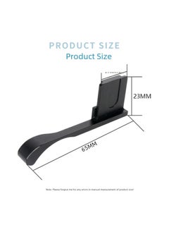 Generic Camera Handle For Sony A7C Finger Handle Micro Single Accessories Handheld Handle Thumb Easy To Operate Hot And Cold Boot Accessories-Color:Black  - Image 4