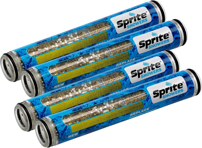 Sprite Industries HHC-4 Hand Held Shower Filter Replacement Cartridge - 4 Pack - Image 1