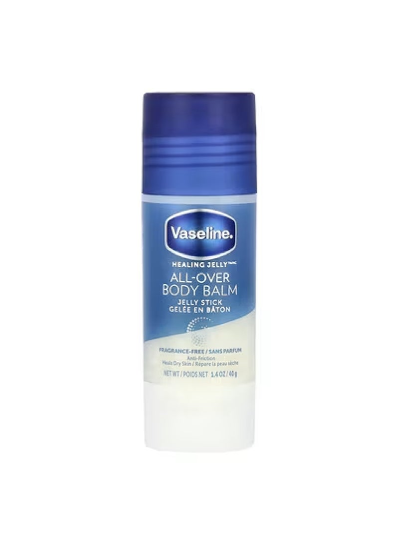 Vaseline Healing Jelly™, All-Over Body Balm, Fragrance Free, 1.4 oz (40 g)