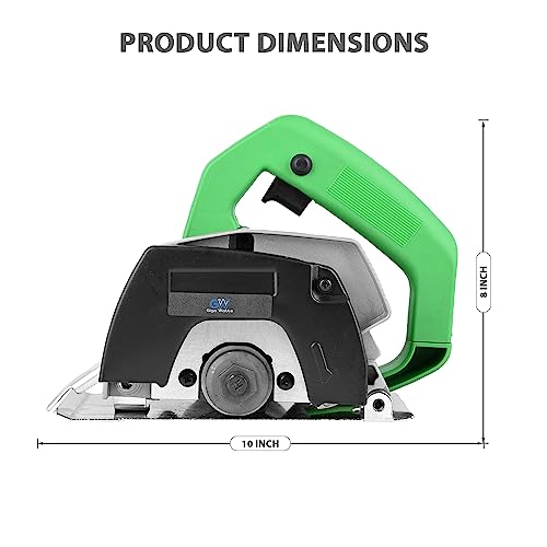 GIGAWATTS CM4SA 1200W Marble Cutter Corded Electric 12000 RPM Powerful 110mm Disc Dia Tile Stone Cutting Machine for Home & Industrial Use - Image 2