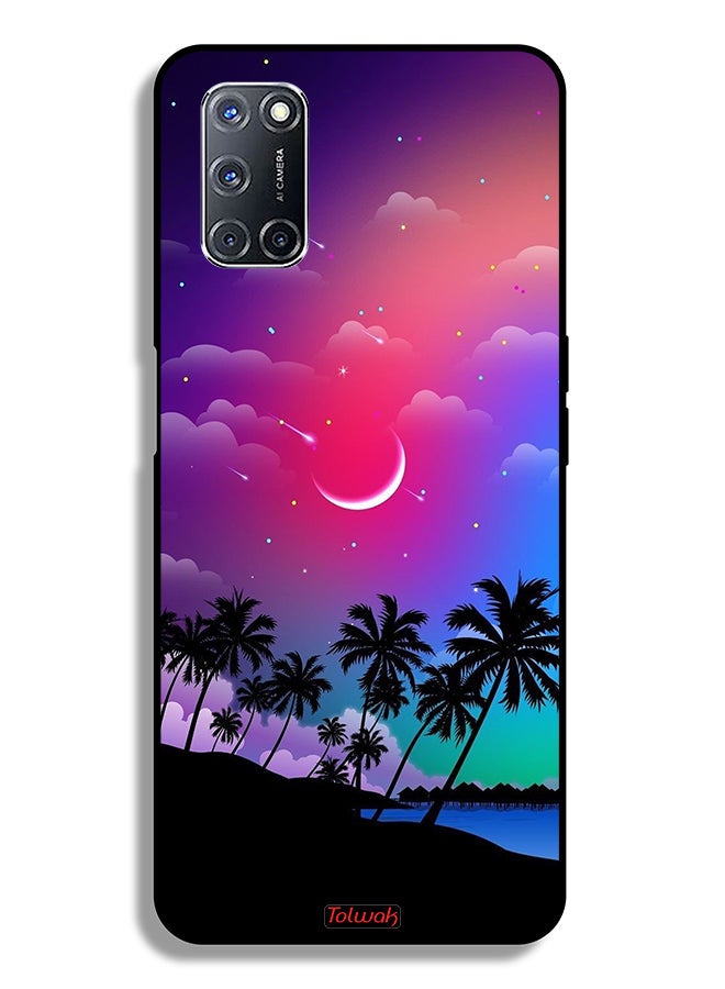 Tolwak Oppo A72 4G Protective Case Cover Moon In Night Art - Image 1