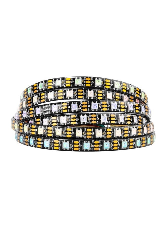 شريط LED WS2812B RGB قابل للتوجيه فردياً شريط LED DC 5V PCB أسود IP65 - Image 1