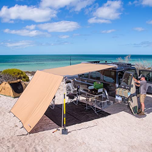 ARB 4x4 Accessories 814409 Retractable Awning with Led Light Strip Included (814404) 2000x2500mm 6.5x8.2 Feet, Ideal for Camping , Roadtrips, Outdoor Trips, Travel, Expedition, RV, Camper, 4x4 and SUV - Image 2