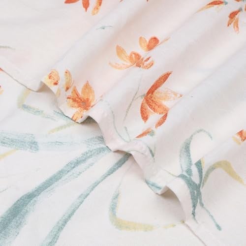 Nivasam Havemore King Size Double Bed Sheet – 300 TC Cotton Feel Fabric – Soft & Breathable – Premium Finish – Ideal for All Seasons – Super Soft with Pillow Covers (Design3) - Image 5