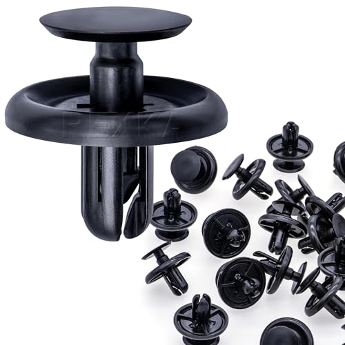 Rexka 20pcs Engine Splash Shield Fender Liner Trunk Lid Trim Under Cover Push-in Style Retainer Clip 90467-07201 for Toyota Lexus 4Runner Avalon Camry Corolla Highlander Matrix RAV4 Sequoia Tundra - Image 1