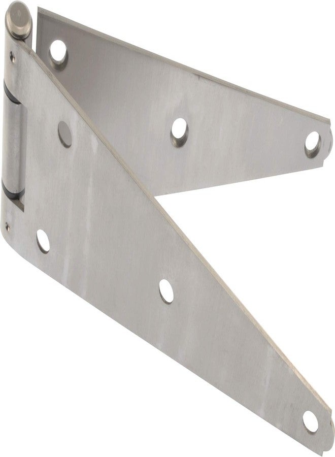 Hardware Essentials 851828 Heavy Duty Strap Hinges Stainless Steel 6" - Image 1