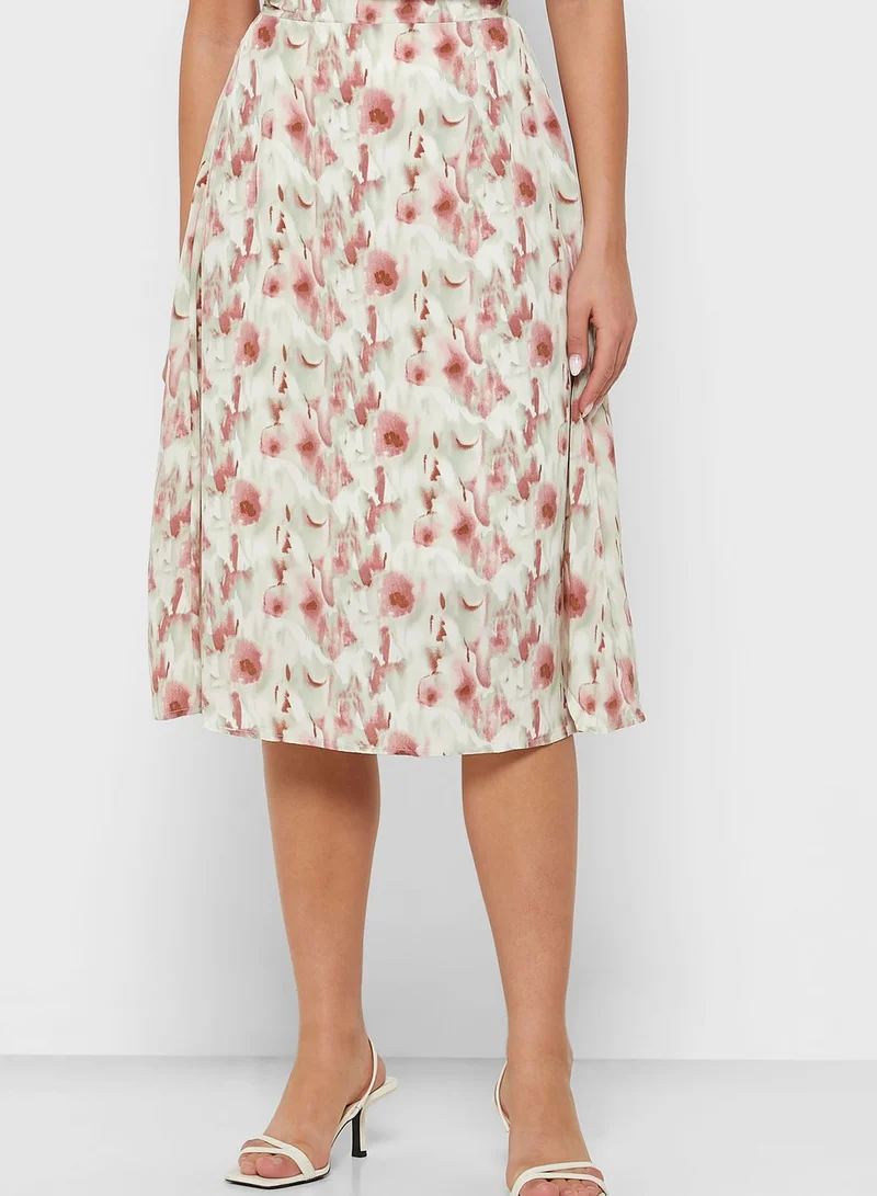ELLA Floral Print Skirt