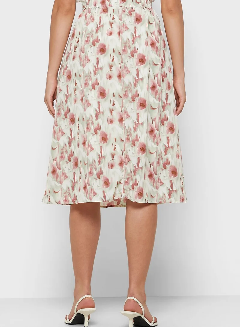 ELLA Floral Print Skirt