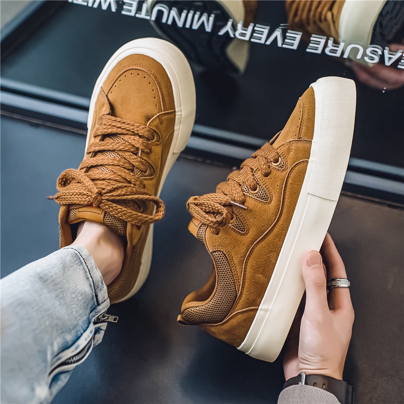 Men's Canvas Casual Low-Top Sneakers - Image 2