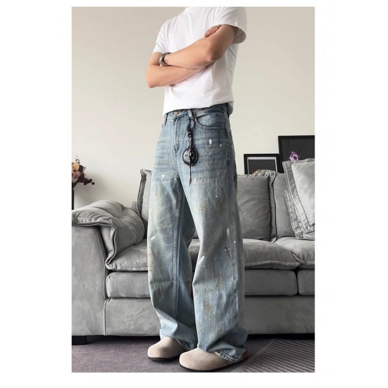 Unisex Casual Daily Denim Jeans - Image 3