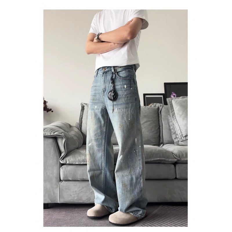 Unisex Casual Daily Denim Jeans - Image 4