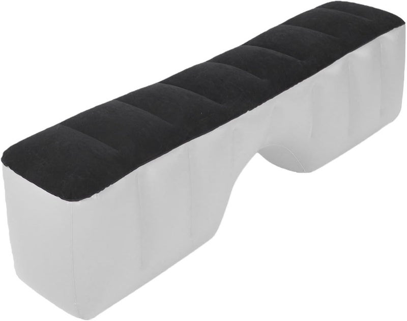 HEEPDD Inflatable Car Bed, PVC Flocking Material, Comfortable Rear Seat Mattress for Adults and Kids, 130x29x37cm for Sedans and SUVs Gardening Supplies - Image 2