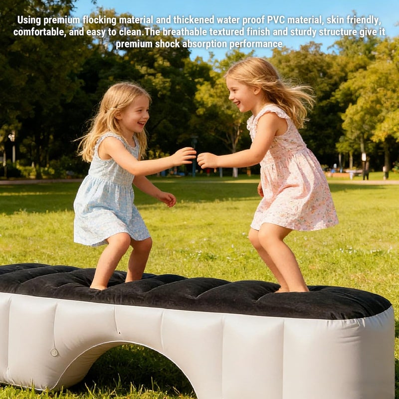 HEEPDD Inflatable Car Bed, PVC Flocking Material, Comfortable Rear Seat Mattress for Adults and Kids, 130x29x37cm for Sedans and SUVs Gardening Supplies - Image 5