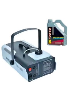 Alissa 1300W LED Fog Machine with Remote Control Stage Smoke Maker with Fog Liquid Included Perfect for Parties Events and Stage Decorations  - Image 1