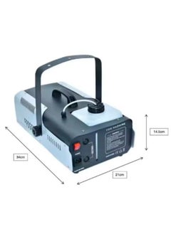 Alissa 1300W LED Fog Machine with Remote Control Stage Smoke Maker with Fog Liquid Included Perfect for Parties Events and Stage Decorations  - Image 2