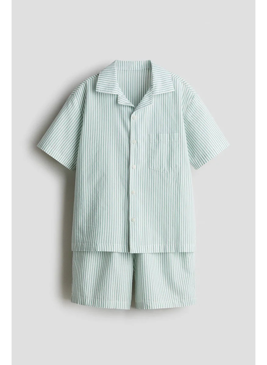 H&M Cotton Poplin Pyjamas