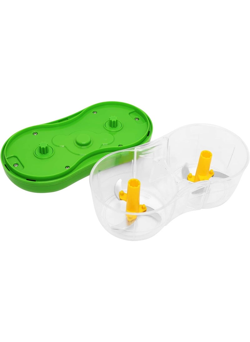 Winsor Twin Onion Chopper, Green - 2 in 1 Manual Vegetable Chopper and Slicer for Onions | Best Mini Chopper Food Processor for Home (Green) - Image 4