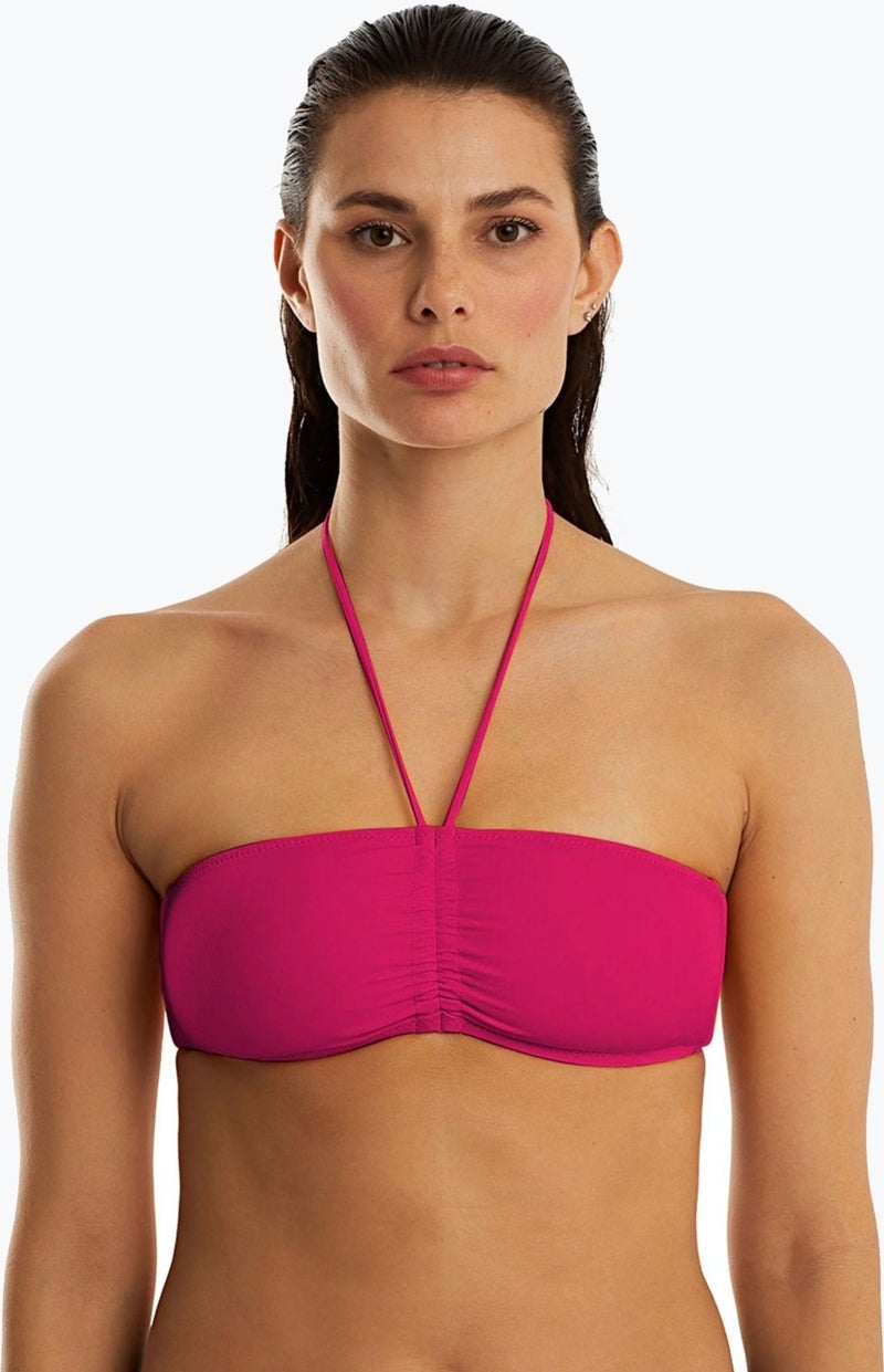 Ayyıldız 63541 Fuchsia Strapless Bikini Top  - Image 1