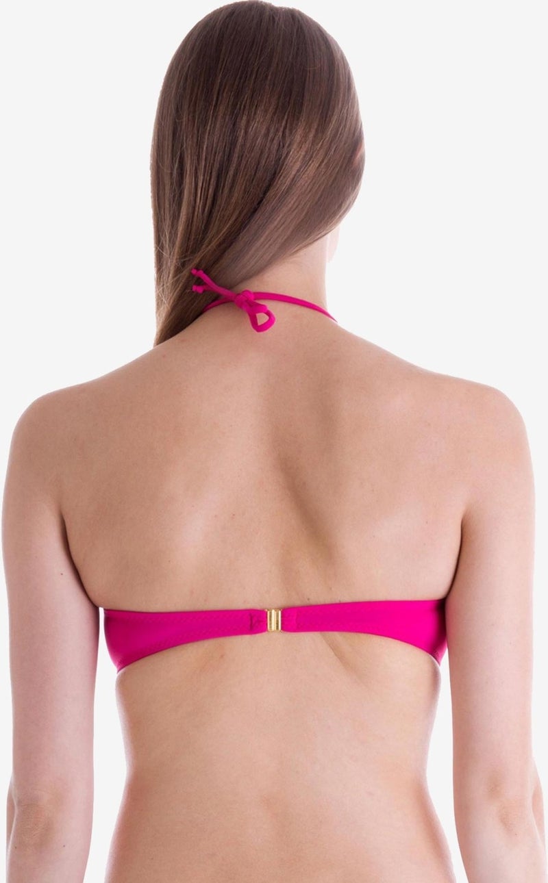 Ayyıldız 63541 Fuchsia Strapless Bikini Top  - Image 2