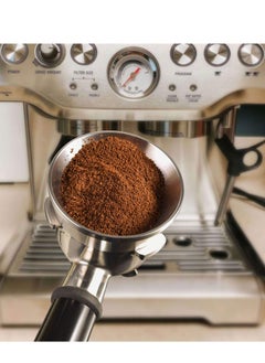 SYOSI 54mm Espresso Dosing Funnel, Stainless Steel Coffee Dosing Ring Compatible with 54mm Breville Portafilter  - Image 2