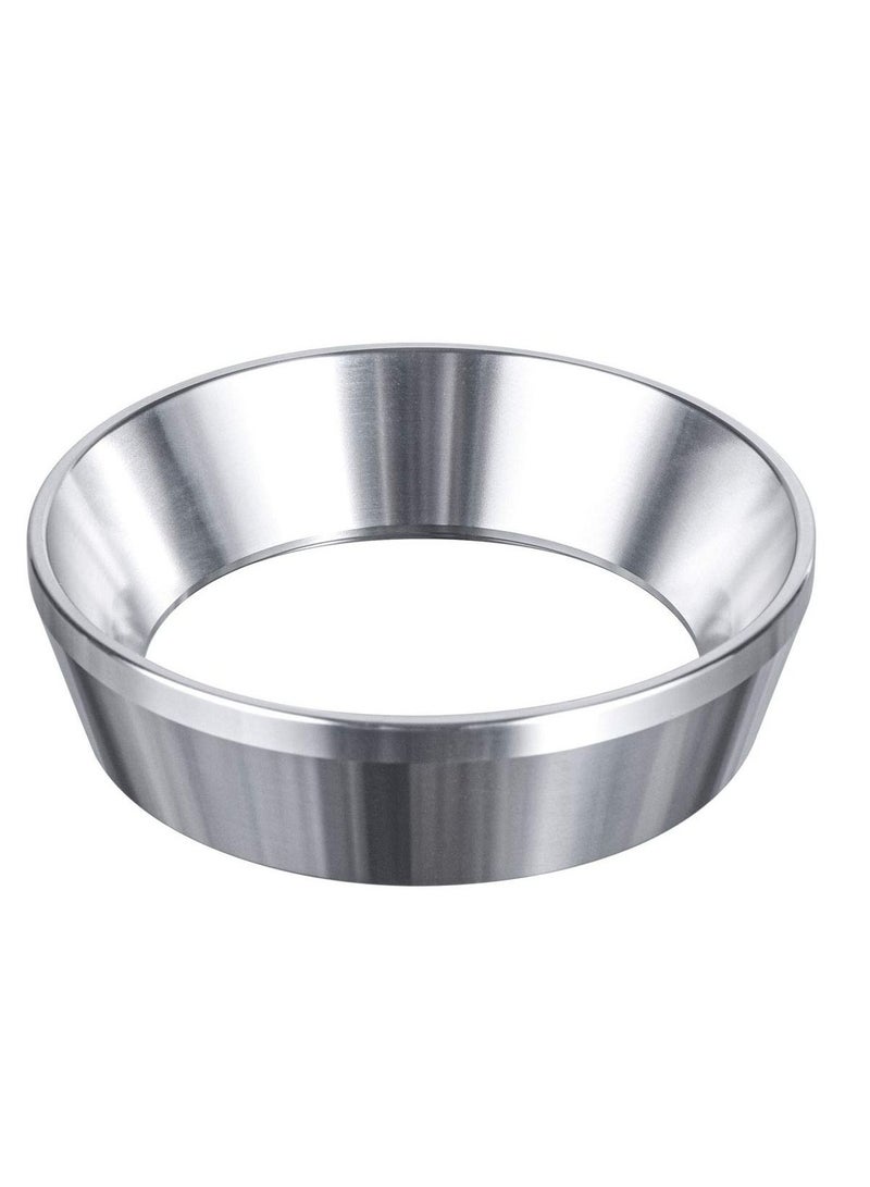 SYOSI 54mm Espresso Dosing Funnel, Stainless Steel Coffee Dosing Ring Compatible with 54mm Breville Portafilter  - Image 1