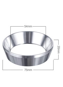 SYOSI 54mm Espresso Dosing Funnel, Stainless Steel Coffee Dosing Ring Compatible with 54mm Breville Portafilter  - Image 3