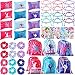 Abbylike 49 Pcs Gymnastics Party Favor Set 12 Makeup Bag 12 Bracelet 12 Drawstring Backpack 12 Hair Ties 1 Set Gymnastic Stickers for Women Girl Gym Sport Yoga - Image 3