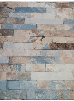 3D Antique Stone Patterned Breathable Washable Sports Wallpaper 5 M²