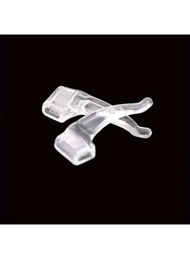 20 Pairs Clear Anti Slip Eyeglass Ear Hooks Unisex Lightweight Nonslip Sleeves - Image 4