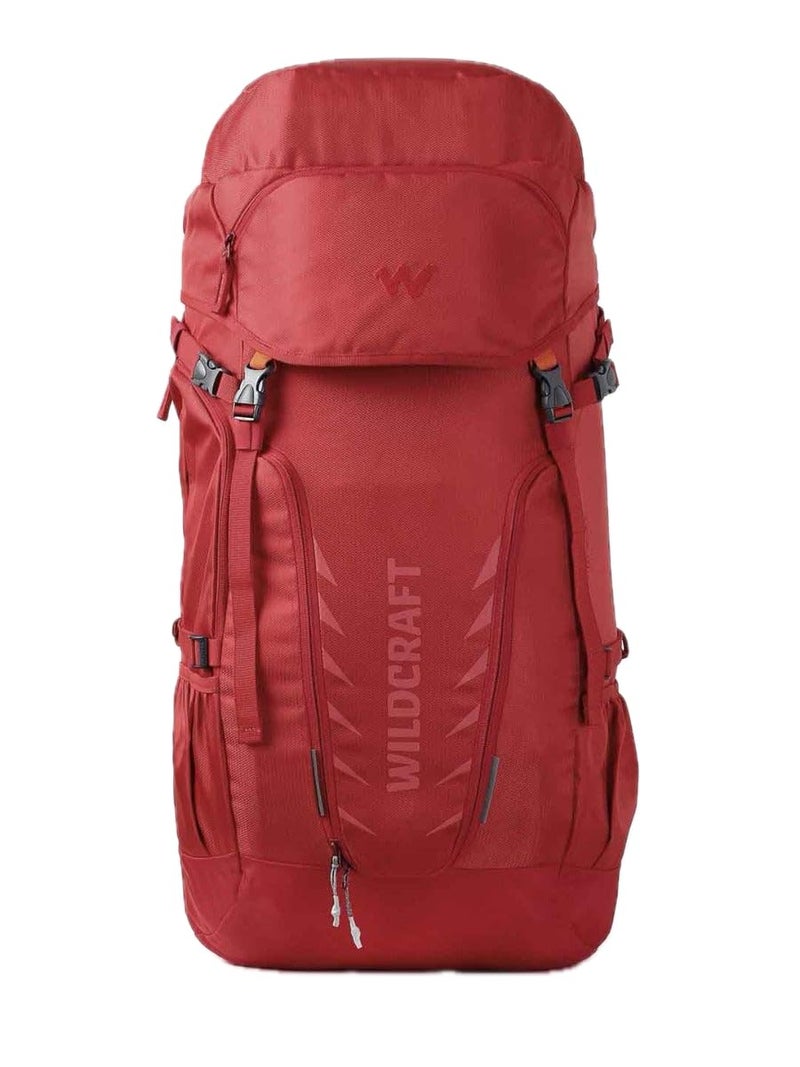 Wildcraft Travel Pro 3 Compartment Rucksack 50 L - Red (12419) - Image 1
