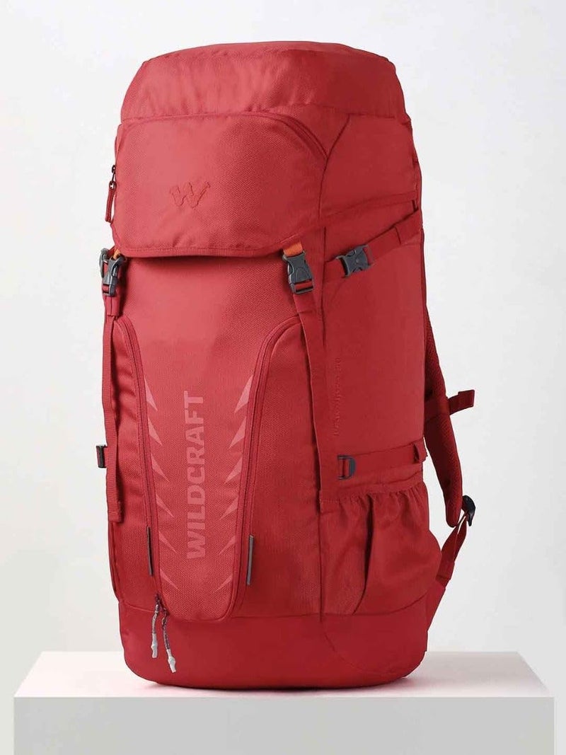 Wildcraft Travel Pro 3 Compartment Rucksack 50 L - Red (12419) - Image 2
