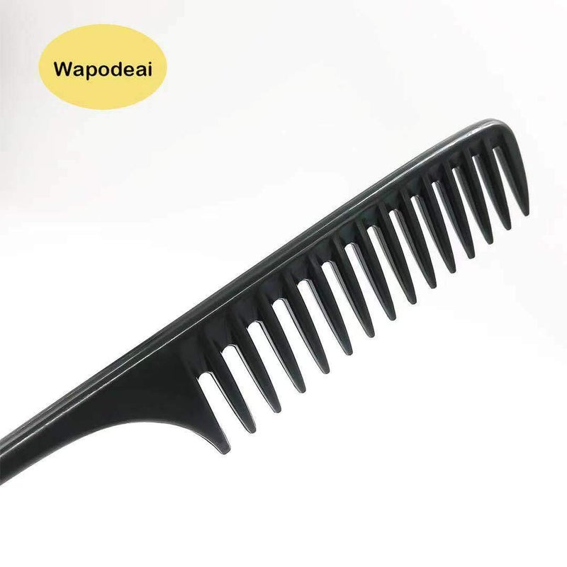 Wapodeai Wide Tooth Comb Detangling Hair Brush, Anti Static Heat Resistant Hair Comb, Suitable for all Kinds of Hair. - Image 5
