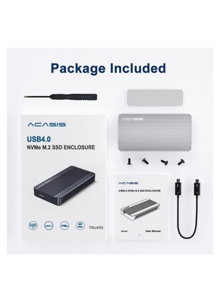 40Gbps USB 4.0 Thunderbolt SSD Case Hard Driver for Storing and Transferring Data Compact and Portable - pzsku/Z2BD6765F762EF34E9352Z/45/_/1688320621/638c1beb-61ad-4ea6-aa89-0e7301c3a055