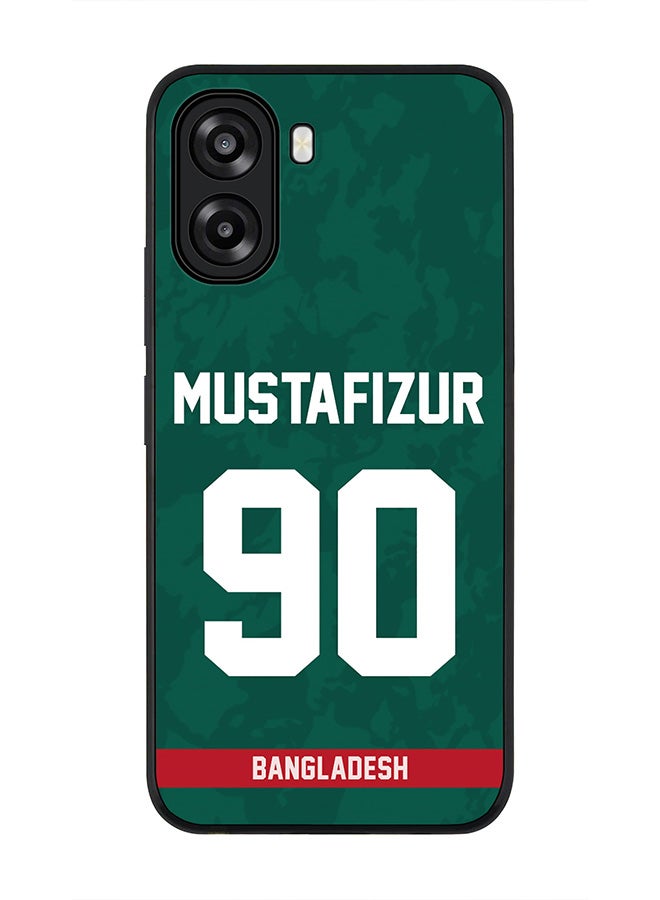 Stylizedd For Oppo A6x 5G / A6x 4G Case,Slim fit Camera Protection, Shockproof Thin Phone cover  - Bangladesh Mustafizur Rahman, Jersey No 90 - Image 1