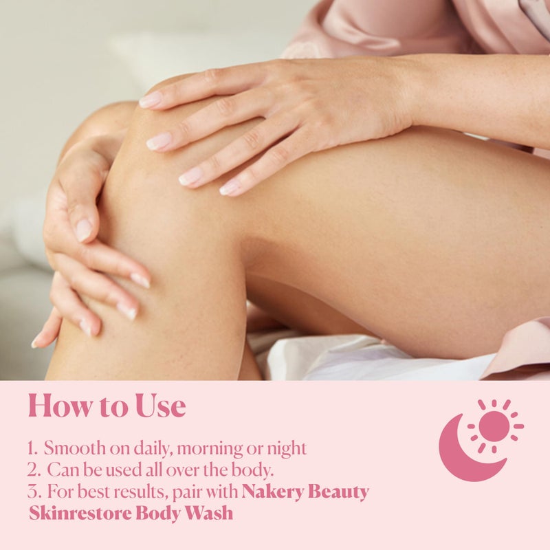 Nakery Body Butter Anti Aging Moisturizer - Skin Tightening Cream & Neck Firming Cream, Moisturizing Cream & Neck Tightening for Dry Skin 300ml(Social Butterfly) - Image 3
