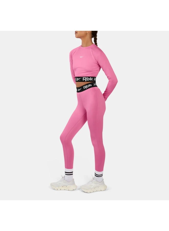 Reebok Core Fitness Training Ruched Legging - Image 4