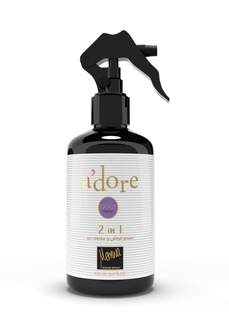 Memwa بخاخ معطر للغرفة من Adore مثالي للمنزل والمكتب، 300 مل