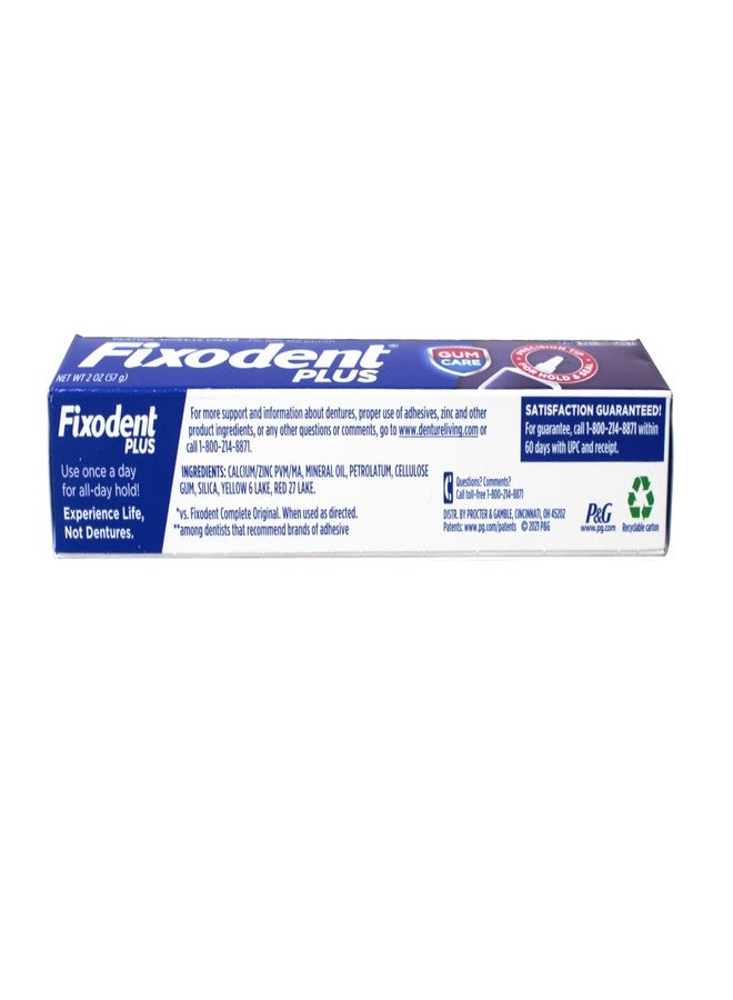 Fixodent Plus Denture Adhesive Cream Food Barrier 2 Ounce - Image 3